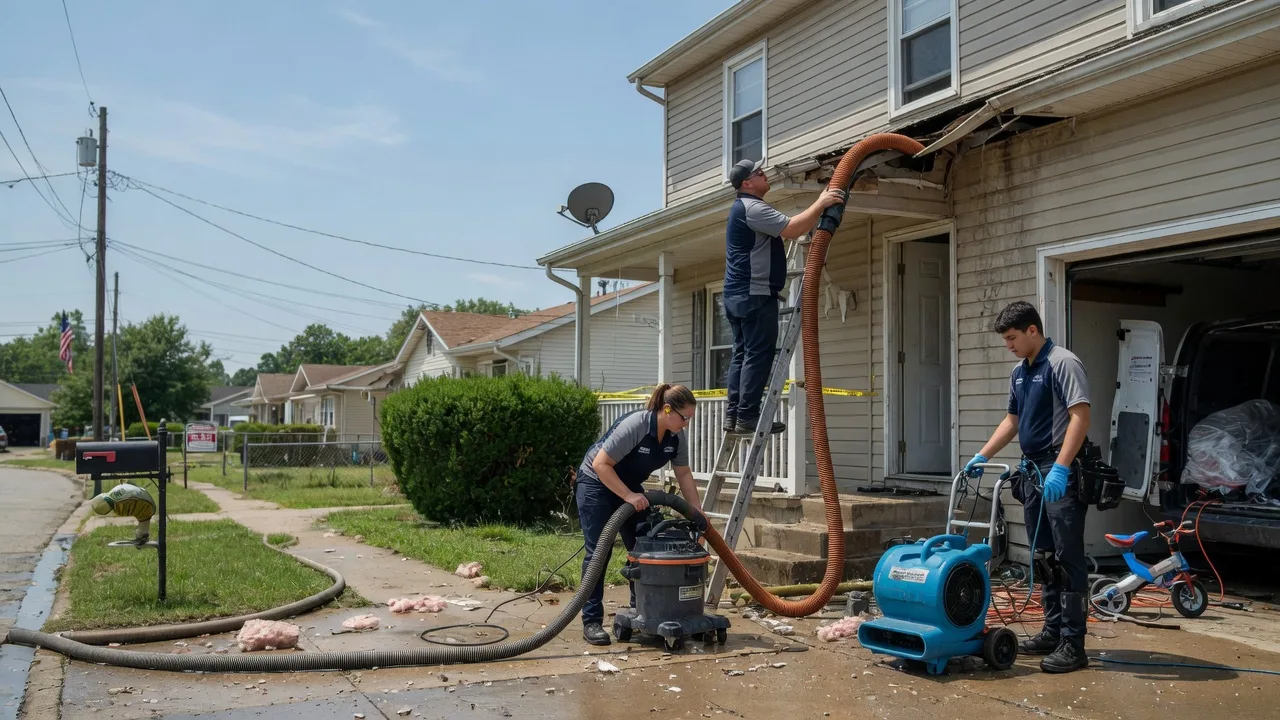 Water Damage Restoration in Jackson Center, OH near me